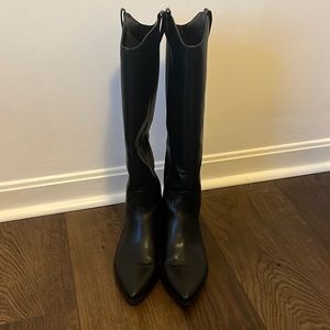 Black Tall Boots